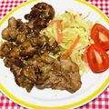 tokotann's cooksnap of when they made ガッツリ☆豚肉のソースソテー.