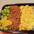 ayapeppe's cooksnap of when they made 枝豆の三色丼.