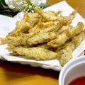 ルパンのかあさん☆彡's cooksnap of when they made 簡単！ワカサギの天ぷら♪青のり.