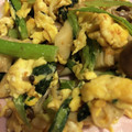 うめきち０２１１'s cooksnap of when they made スピード副菜☆エリンギと小松菜と卵炒め.