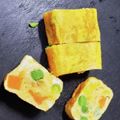アクセル☆'s cooksnap of when they made ミックスベジタブルの玉子焼き.