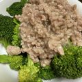 ヒヨコマメ☆'s cooksnap of when they made ブロッコリーの白だしひき肉あんかけ♪.