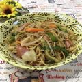 toraちゃん♪'s cooksnap of when they made 野菜シャキシャキ 我が家の *焼きそば*.