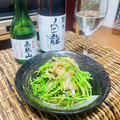 料理男子部's cooksnap of when they made 鮭と豆苗のごま生姜和え【作り置き】.