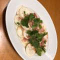 maezuchu's cooksnap of when they made カブとベーコンのサラダ.