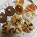 もぐもぐ（＾ν＾）'s cooksnap of when they made クリスマス☆サンタクロースのパン.