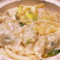 ★むさ's cooksnap of when they made 冷凍ギョーザで簡単＆時短の白菜鍋.