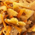 ayachan66's cooksnap of when they made 蓮根のきんぴら.