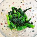 sataco's cooksnap of when they made レンジでチン！ほうれん草ごま和え.