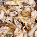 ナナ℃'s cooksnap of when they made 豚こま肉と玉ねぎの梅生姜焼き.