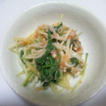 あかちゃんマン１２１'s cooksnap of when they made 三つ葉とえのきの明太子和え.