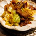 ONE★MAYU★'s cooksnap of when they made 間違いなし！こてっちゃん野菜炒め♪.
