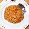 きゅぱん's cooksnap of when they made ケチャップとバターで簡単チキンライス.