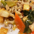 cookpad1年生's cooksnap of when they made 小松菜と厚揚げのカレー丼.