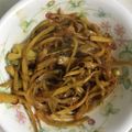 ハングル's cooksnap of when they made ブロッコリー芯のピリ辛中華炒め♪.
