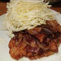 onelove2's cooksnap of when they made 豚のうめ照り焼き.