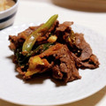 チコリママ's cooksnap of when they made ◆牛肉とエリンギの生姜焼き◆.