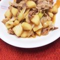ひかたわ's cooksnap of when they made 長芋と豚肉の炒め物.