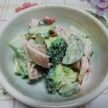 レオミウ's cooksnap of when they made ブロッコリー、ベーコンきゅうりサラダ！.