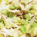 うたたま☆'s cooksnap of when they made キャベツ・えのきのシャキつるナムル♪.