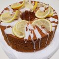 sekinak's cooksnap of when they made ふわふわ レモンシフォンケーキ.