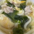 amileamila's cooksnap of when they made 旦那 こども絶賛！！鶏卵うどん.