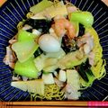 ワタナベ（・８・）'s cooksnap of when they made 餡かけかた焼きそば☆自宅で中華☆餡が美味.