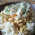 おらんでう～たん's cooksnap of when they made 2分で簡単ズボラ飯♡悪魔のおにぎり丼.