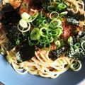 ひちかママ's cooksnap of when they made 鰹節たっぷり納豆パスタ　簡単1人ランチに.