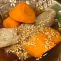 ランドマーク☆'s cooksnap of when they made レンコン♪人参♪コンニャク♪の甘辛煮物♡.