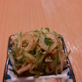 もんしゅしゅ's cooksnap of when they made きゅうりとちくわのごま酢和え.