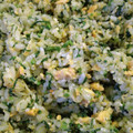 キュアラ☆'s cooksnap of when they made 卵とほうれん草の炒飯.