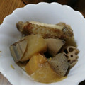 ramieru's cooksnap of when they made めんつゆで簡単♥手羽中と野菜の煮物.