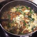 ☆ayami☆26's cooksnap of when they made なめことニラでふわふわお吸い物.