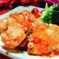 ✽チョコⅠＨ✽'s cooksnap of when they made ご飯がすすむ絶品スイチリ油淋鶏ソース♡.