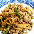 わかつんM7T89E's cooksnap of when they made ちょっと手抜きの本格青椒肉絲.