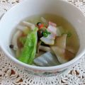 ＊＊ラテ＊＊'s cooksnap of when they made ★白菜ときのことベーコンの野菜スープ★.