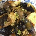 またたびちゃま's cooksnap of when they made 茄子と鶏胸肉のザーサイ和え.