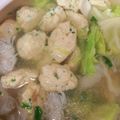 dentalako's cooksnap of when they made ビニール袋で簡単☆ふわふわ鶏団子.