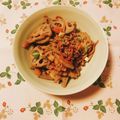 yesmama's cooksnap of when they made スライス蓮根と豚挽肉の生姜入りきんぴら.