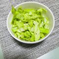 みぎわ's cooksnap of when they made 無限に食べられる生キャベツ.