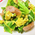U☆kaoru's cooksnap of when they made 朝食に☆ソーセージとキャベツ卵マヨ炒め.