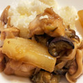 クックにくにく's cooksnap of when they made 鶏もも肉と茄子と大根の煮物.