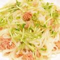seacomet's cooksnap of when they made 豆苗とツナのバタポンうどん.