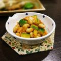 こうゆちゃん's cooksnap of when they made 大豆と胡瓜のキムチ和え☆きな粉入り.