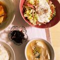 mack♪♪♪'s cooksnap of when they made レンジで簡単春キャベツと半熟卵の温サラダ.