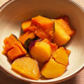 トモ２'s cooksnap of when they made 八百屋さん秘伝サツマイモとかぼちゃの煮物.