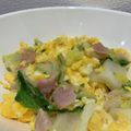 TaytNeyy's cooksnap of when they made 【いり卵と白菜ベーコンの炒め煮】.