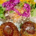 17jackey58's cooksnap of when they made 豚ひき肉で！キャベツ入りメンチカツ.