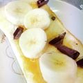 めみたん☆'s cooksnap of when they made ピーナツバターにトッピング♪トースト.